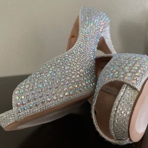 De Blossom Collection Peep Toe Stilettos